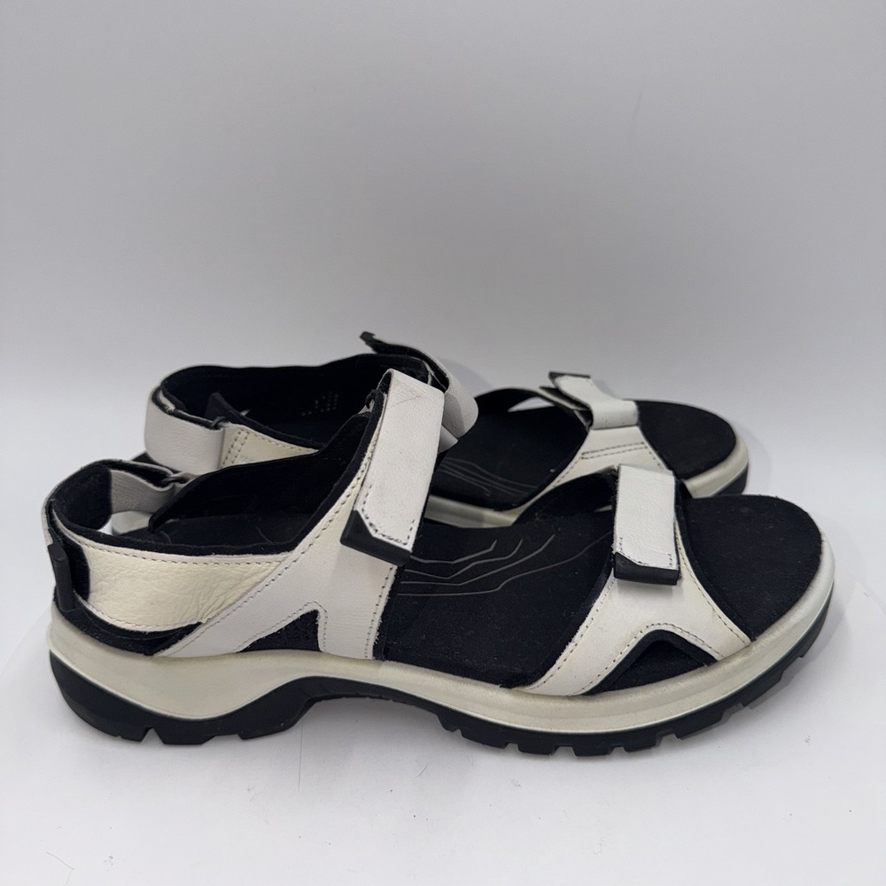ECCO Women's Comfort Shoe Yucatan 2.0 White Sport Sandal Size 41 10/10.5 - Picture 2 of 8